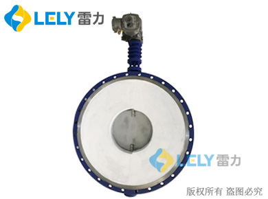 纖維棉耐高溫?zé)煔獾y-RTO高溫蝶閥 重量輕