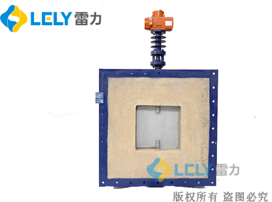 廢氣處理蝶閥電動方形耐高溫蝶閥