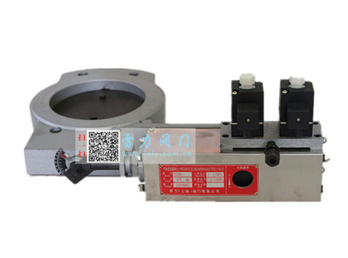 氣動(dòng)雙位蝶閥DQSW型