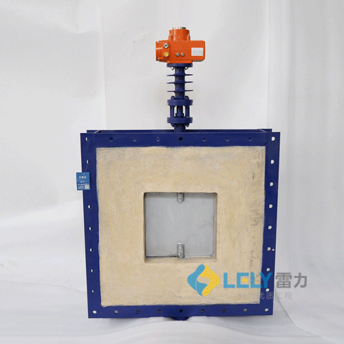 方形高溫蝶閥  廢氣處理高溫蝶閥