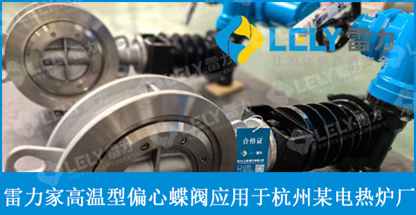 雷力高溫型偏心蝶閥用于杭州某電熱爐廠！